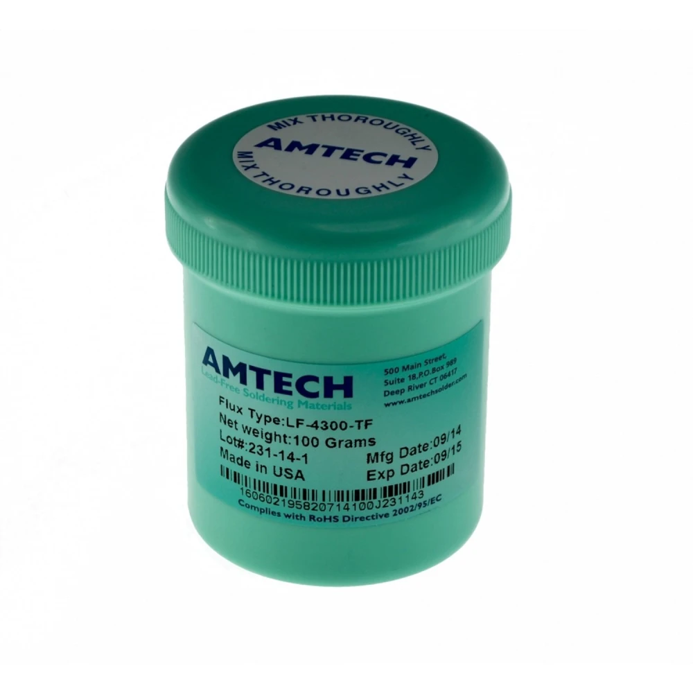 Oryginalny pojemnik 100cc Amtech LF-4300-TF flux lutowniczy
