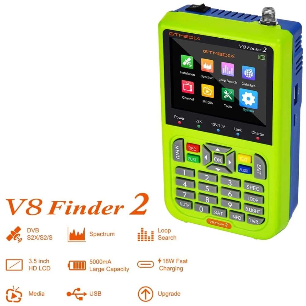 Lokalizator satelitarny Freesat V8 Finder HD DVB-S/S2