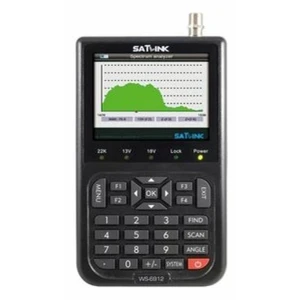 Wyszukiwarka satelitarna Satlink WS-6912 do DVB-S/DVB-S2 - przenośny miernik sygnału