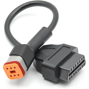 Kabel adapter Harley Davidson OBD1 6 pinów do diagnostyki