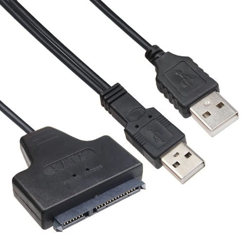 Wysokiej prędkości kabel adapter USB 2.0 do dysku 2.5 SATA