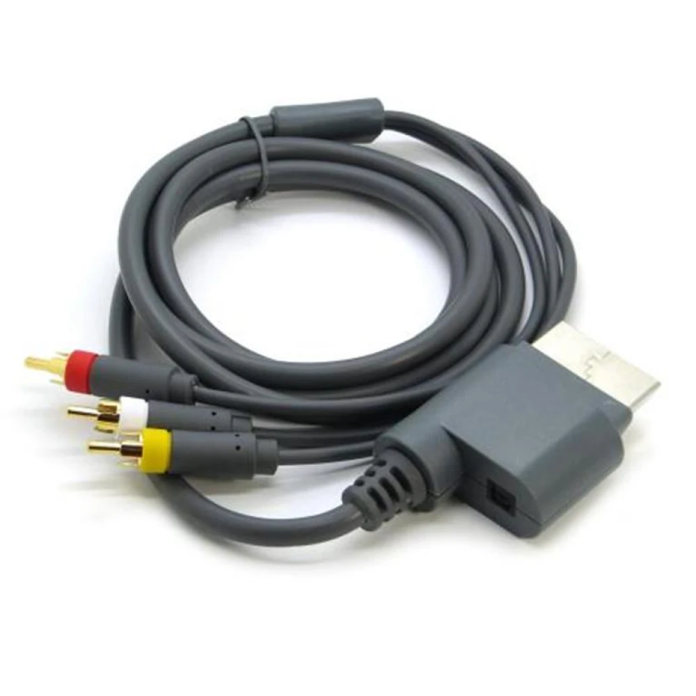 Kabel AV RCA do Xbox 360 – HD TV Premium kompozyt A/V dla Microsoft