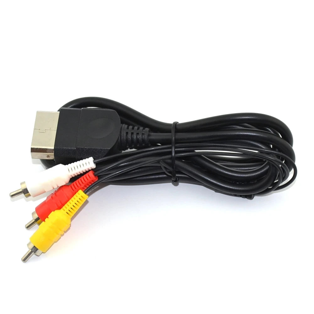 Kabel AV Xbox: kompozytowy kabel audio i wideo RCA do oryginalnego Xbox