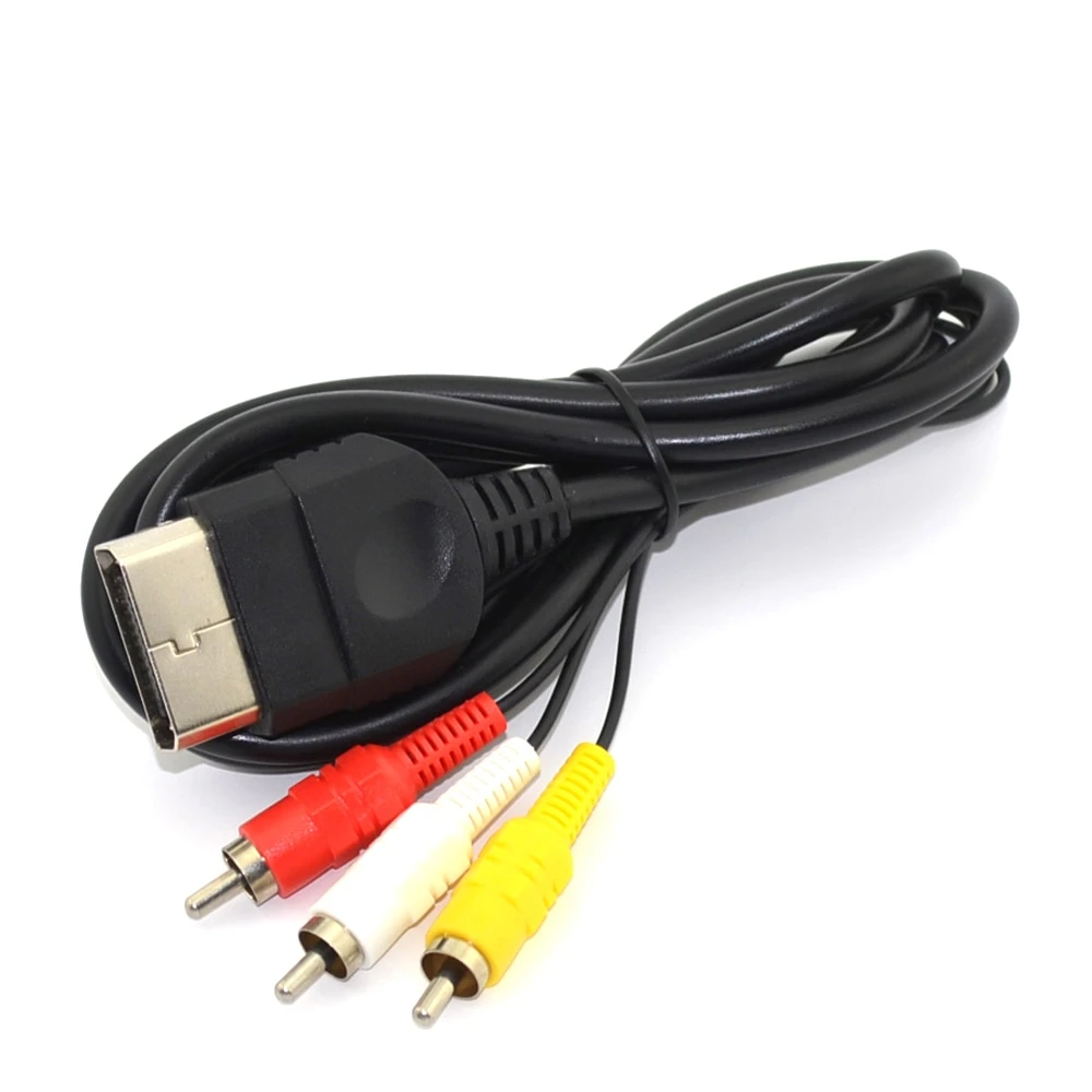 Kabel AV Xbox: kompozytowy kabel audio i wideo RCA do oryginalnego Xbox