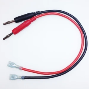 Kabel bananowy 4 mm do Faston 30 cm TL22036 Amass