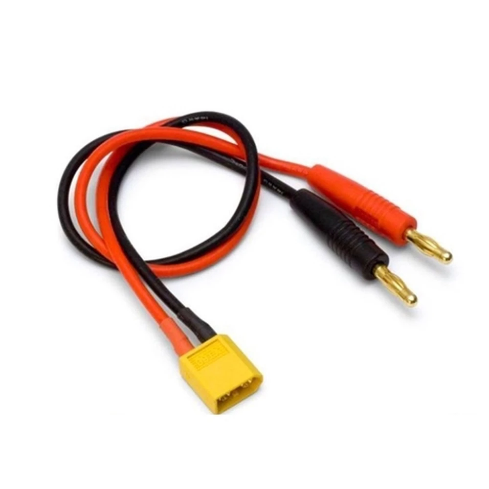Kabel banan 4mm do XT60 15 cm do ładowania baterii Amass