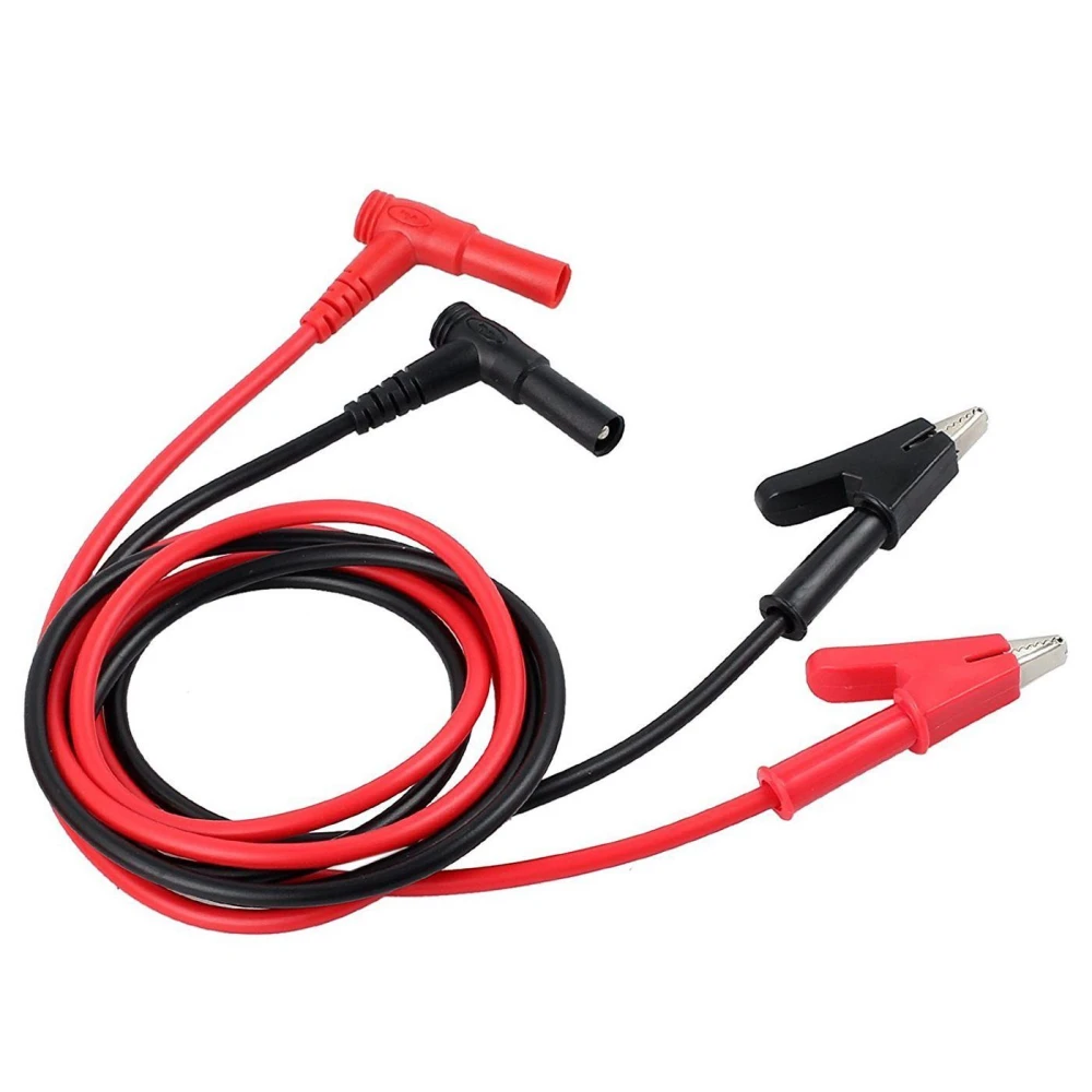 Wysokiej jakości kabel bananowy do krokodylków 15A 4mm