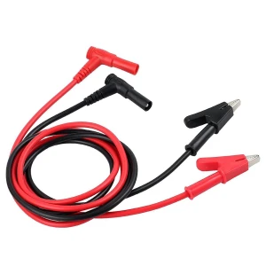 Amass Wysokiej jakości kabel bananowy do krokodylków 15A 4mm