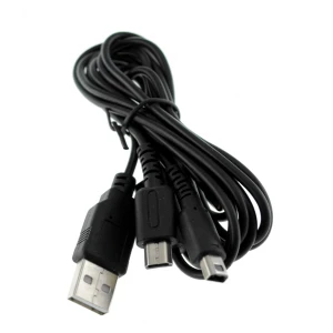 Kompatybilny podwójny kabel USB do ładowania NDSLITE, NDSI, DSI XL i 3DS