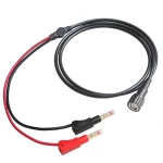 Kabel koncentryczny RG58 BNC męski na banany 140 cm