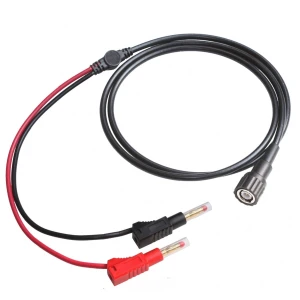 Kabel koncentryczny RG58 BNC męski na banany 140 cm