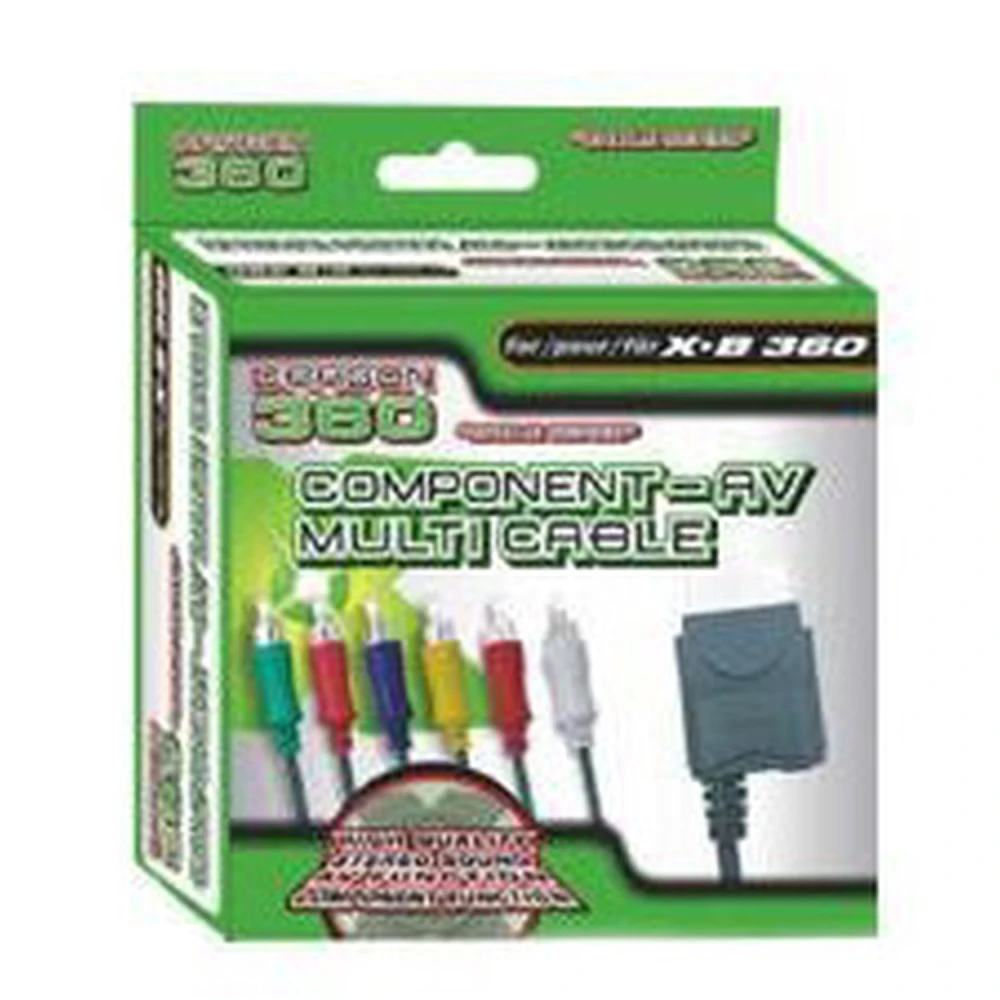 Kabel Component AV Multi do Xbox 360 - lepsza jakość obrazu