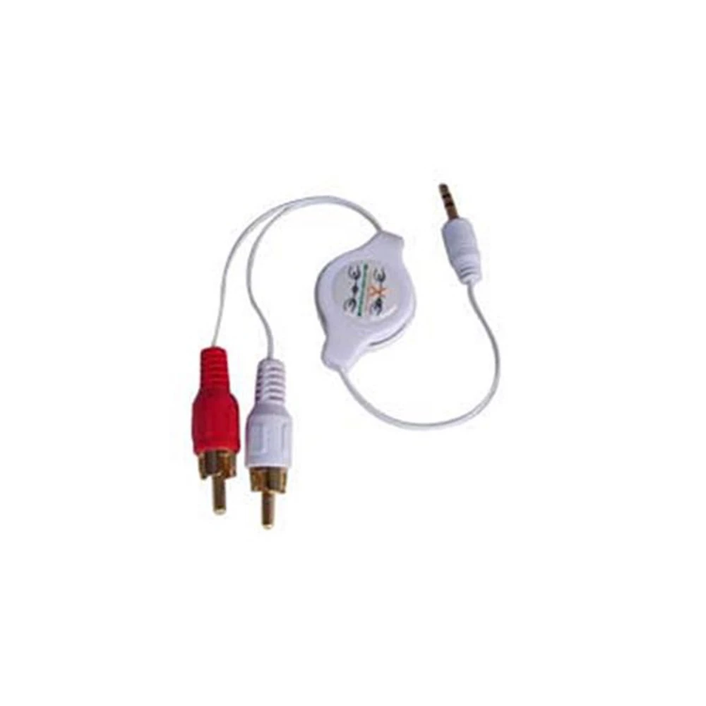Zwijany kabel stereo do iPod iPhone 3G MP3