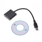 Kabel USB 3.0 do VGA do monitora 1080p - satkit