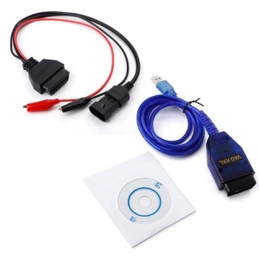 Kabel diagnostyczny Fiat 3 pin OBD2 KKL VAG 409.1 USB z interfejsem Alfa Fiat