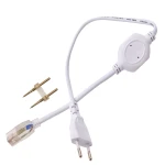Kabel zasilający do taśmy LED 220V AC z ochroną IP65