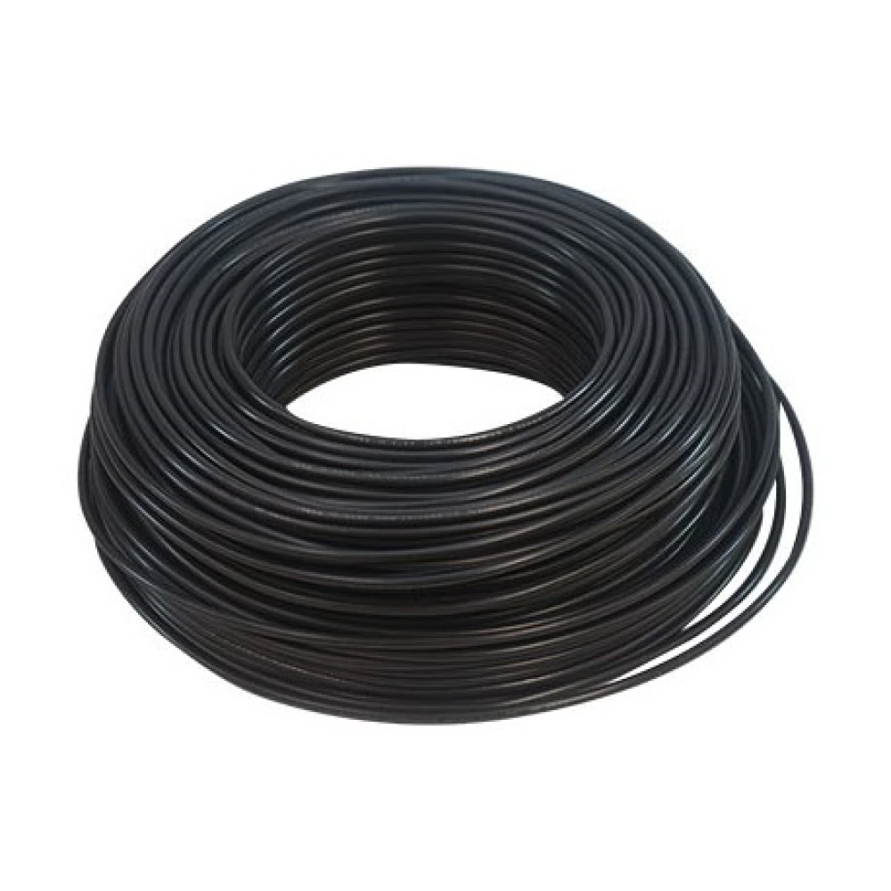 Cable flexible silicona 16AWG negro por metro