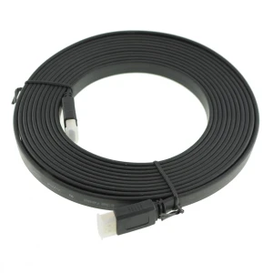 Płaski kabel HDMI 5 m do PS3 i Xbox 360 High Speed 1.4