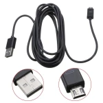 Kabel micro USB 3 m do pada PS4 i Xbox One – ładuj i graj