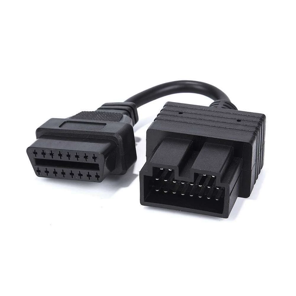 Kabel OBD1 do OBD2 Kia: adapter diagnostyczny 20Pin na 16Pin kompatybilny z KIA