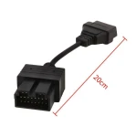Kabel OBD1 do OBD2 Kia: adapter diagnostyczny 20Pin na 16Pin kompatybilny z KIA