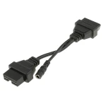 Kabel OBD1 do OBD2 do Mitsubishi i Hyundai – adapter 12Pin 16Pin