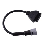 Kabel OBD2 6 pin do 16 pin do motocykla Suzuki z adapterem diagnostycznym