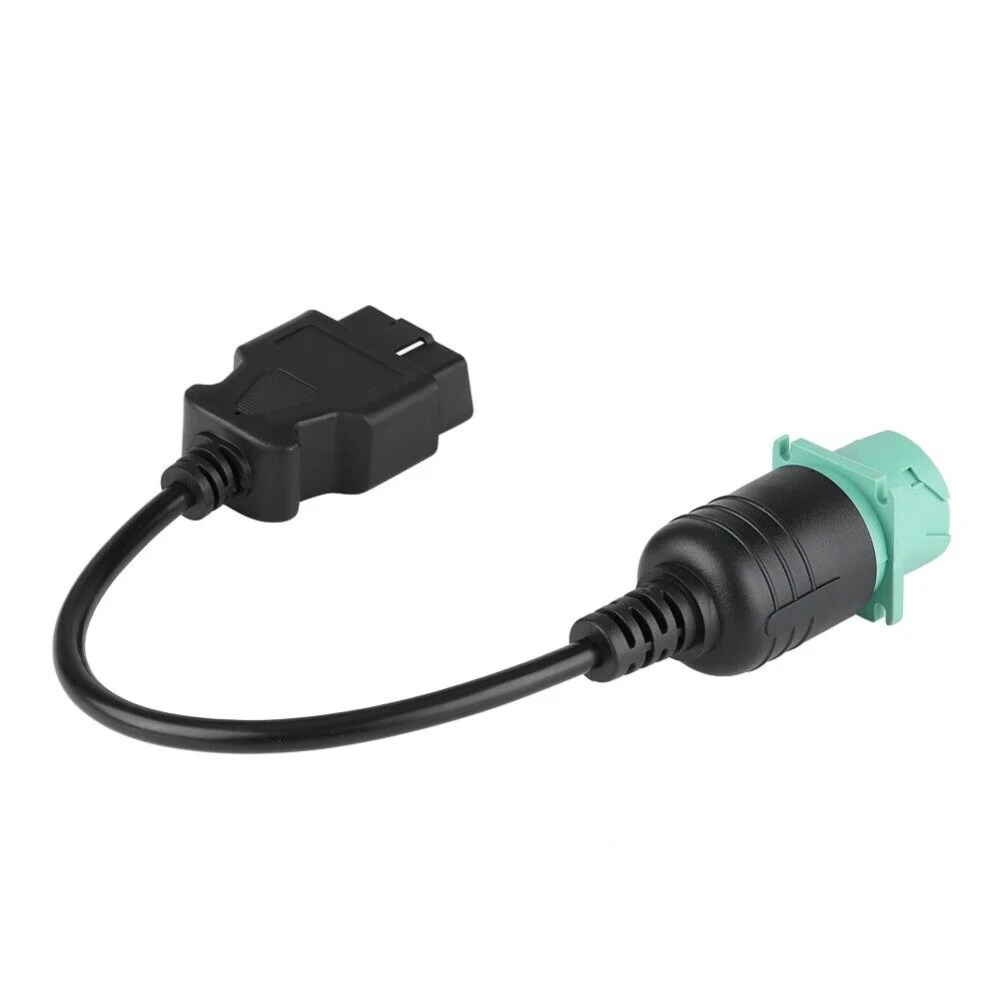 Kabel OBD2 9 pin na 16 pin do ciężarówki Cummins - profesjonalny adapter diagnostyczny