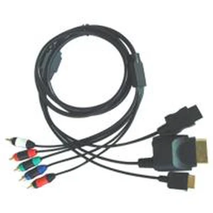 Kabel komponentowy 4 w 1 do PS2, PS3, Wii i Xbox 360