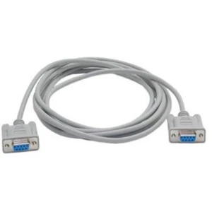 Kabel null modem szeregowy 9 pin żeński do tunerów satelitarnych Illusion, Galaxis i Kaon