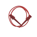 Przewód testowy z krokodylkami 50 cm czerwony TL2218 - 20 AWG do pomiarów elektronicznych