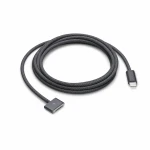 Kabel USB-C do MagSafe 3 140W do MacBook Pro i Air - 2 m pleciony, Gwiezdna szarość