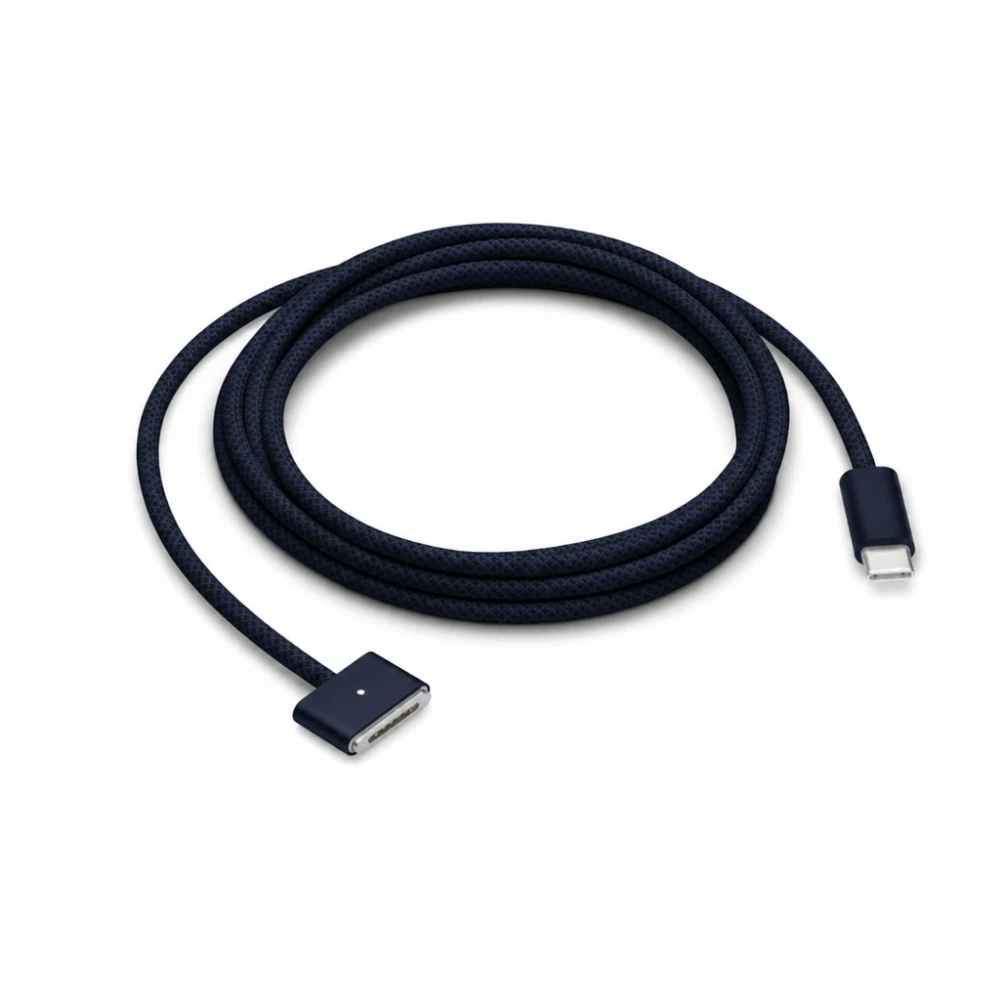 Kabel USB-C do MagSafe 3 140W do MacBook Pro i Air - 2 m pleciony, Północ