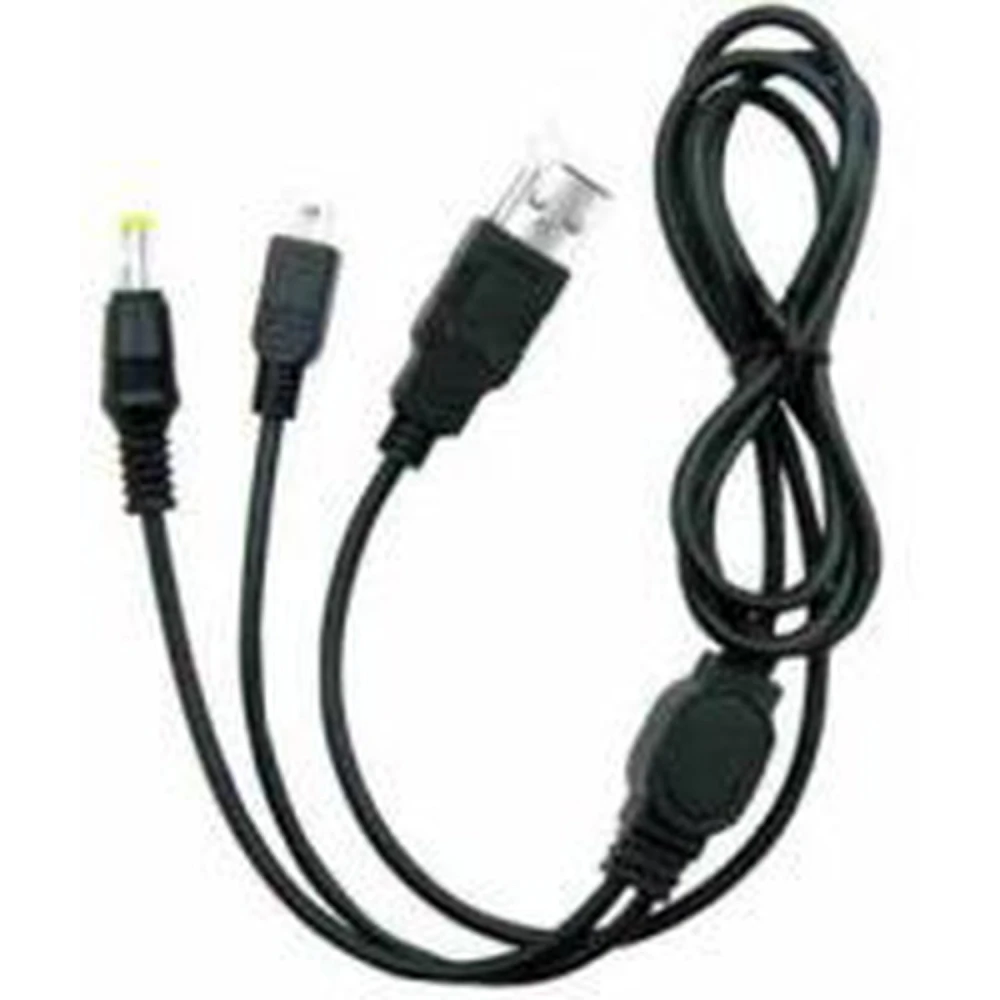 Kabel USB do ładowania i danych PSP 3000 kompatybilny z PSP 2000 i PSP Slim satkit