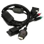 Kabel VGA do PS3 Wii do podłączenia konsoli do monitora z audio RCA