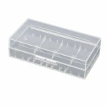 Pudełko Uchwyt Pojemnik na Baterie 2× 20700 21700 Przezroczysty Plastik Przechowywanie