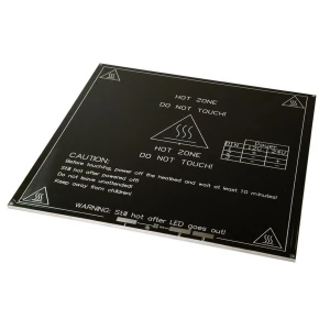 Aluminiowe grzane łoże MK3 200x200 do drukarki 3D Prusa - satkit