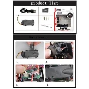Kamera HD do quadcoptera U12W kompatybilna z modelami U818A i U829A