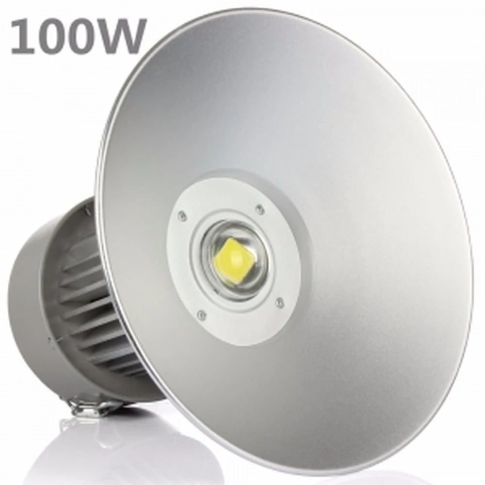 Lampa przemysłowa LED 100W 6000K jasne światło PF 0,95 High Bay LED