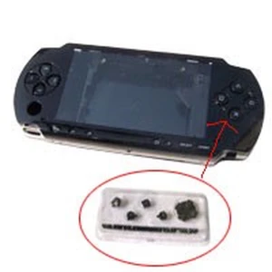 Pełna obudowa PSP 2000 Slim czarna z przyciskami do naprawy