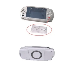 Biała kompletna obudowa PSP z przyciskami do naprawy i personalizacji