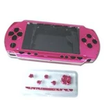 Różowa obudowa PSP z przyciskami do naprawy i personalizacji