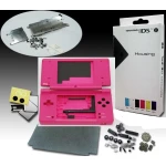 Różowa obudowa do Nintendo DSi – komplet z przyciskami