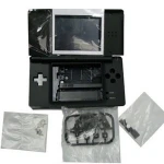 Czarna obudowa zamienna Nintendo DS Lite do naprawy i tuningu