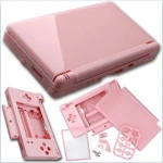 Różowa obudowa zamienna do Nintendo DS Lite do pełnej wymiany i personalizacji