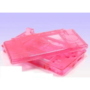Obudowa zamienna Nintendo DS Lite różowa przezroczysta do pełnej wymiany