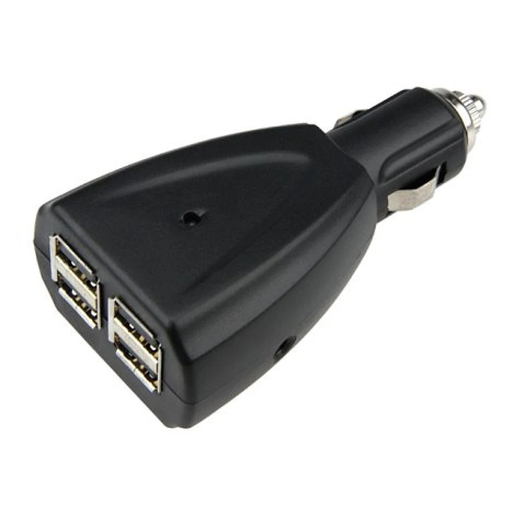 Ładowarka samochodowa USB 4 porty do szybkiego i wydajnego ładowania