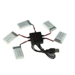 Ładowarka USB do 5 baterii jednocześnie do quadkoptera Syma X5C i kompatybilnych modeli