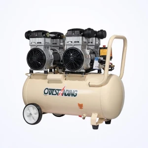 Cichy kompresor bezolejowy 50L OTS550W x 2-50L Outstanding