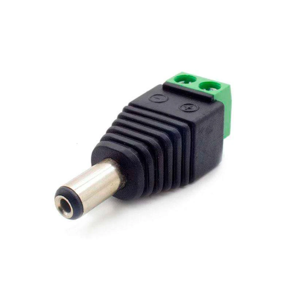 Wysokiej jakości złącze zaciskowe męskie do taśmy LED 12V DC